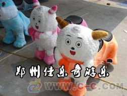 儿童玩具车 毛绒电动玩具车 大型仿真动物玩具车